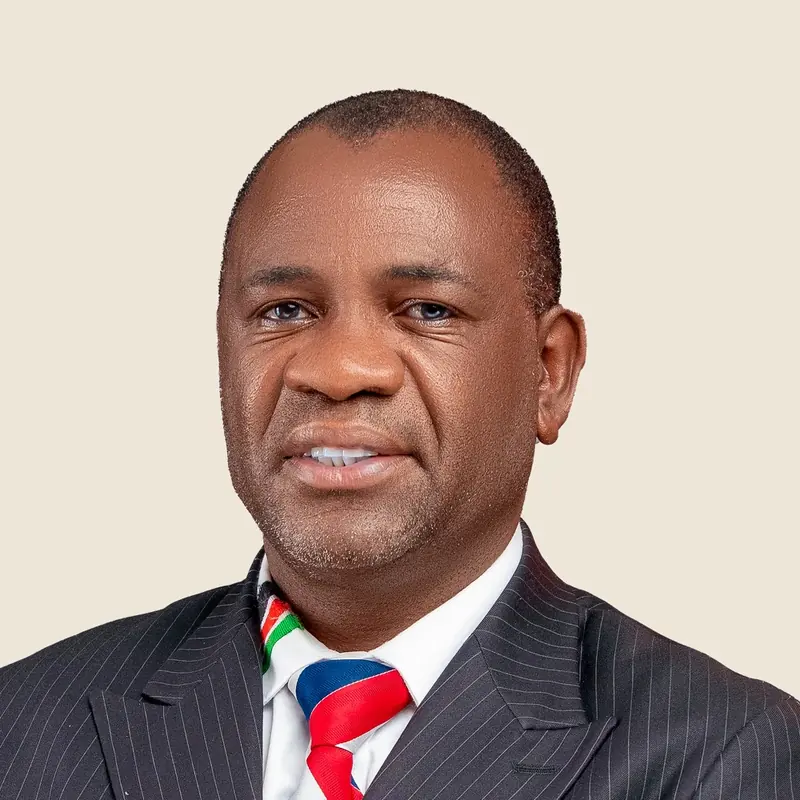 Portrait of Dawson Mudenyo Mudenyo, Patron of BintiCare Foundation Kenya