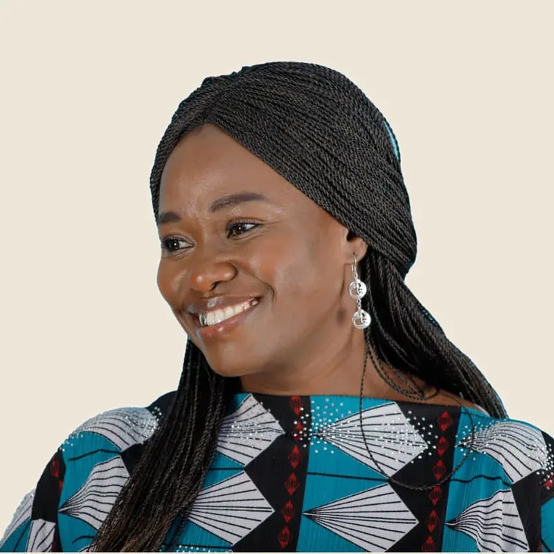 Portrait of Elizabeth Mumbi Mudenyo, Founder and CEO of BintiCare Foundation Kenya